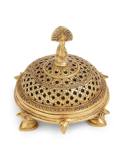 Handcrafted Brass Fumer/ Sambrani fumer