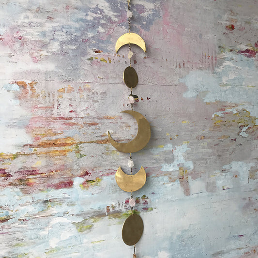 Moon Phases Wall Hanging - Vertical